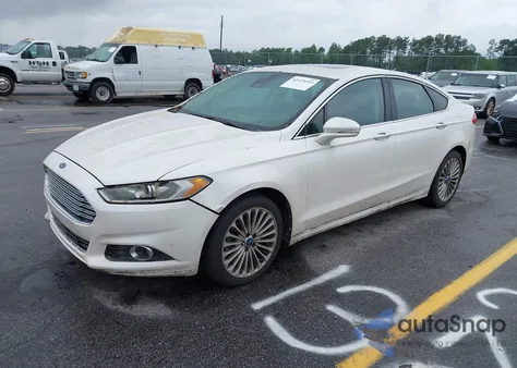 2013 Ford Fusion Titanium из США, поврежденный, VIN 3FA6P0K96DR152989